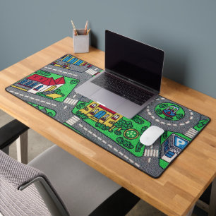 Nostalgische Strecke Teppichautobahn, 90er Jahre K Schreibtischunterlage