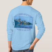 Nostalgische Surftage T-Shirt (Rückseite)