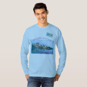 Nostalgische Surftage T-Shirt (Vorne ganz)