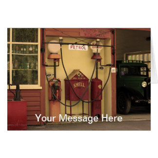 Nostalgische Tankstelle