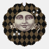 Nostalgische Vintage Steampunk-Fantasie Ornament Karte (Vorderseite)