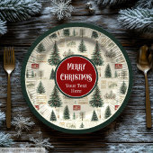 Nostalgische Vintage Teller mit individuelle Name