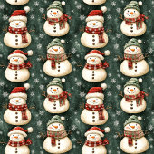 Nostalgische Wasserfarbe Traditionelle Weihnachten Serviette