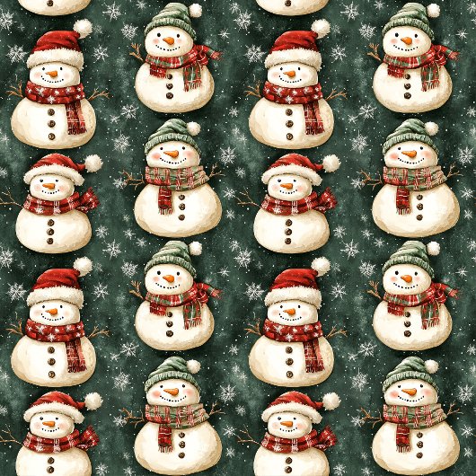 Nostalgische Wasserfarbe Traditionelle Weihnachten Serviette