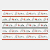 Nostalgische Weihnachten Geschenkpapier Set (Vorderseite 2)