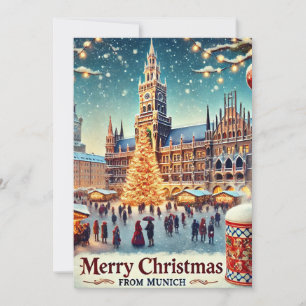 Nostalgische Weihnachten in München - Festliche At Einladung