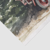 Nostalgische Weihnachtsbaumfarm Delight Seidenpapier (Ausschnitt)