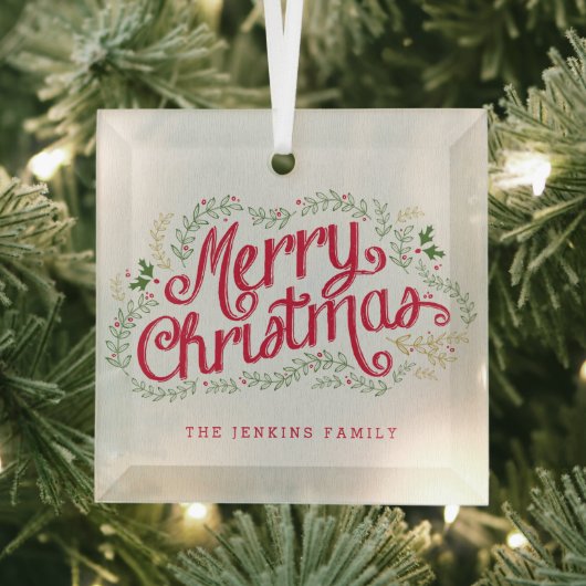 Nostalgische Weihnachtsdekorationen Ornament Aus Glas (Insitu)