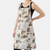 Nostalgische Weihnachtsgeburt und Grüße Schürze (InSitu)