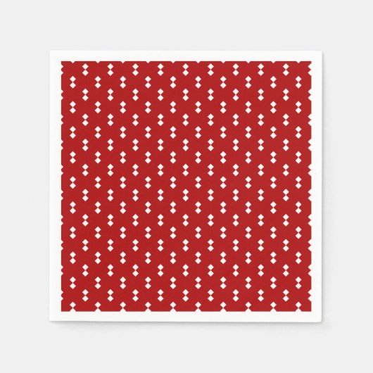 Nostalgische Weihnachtsschrift Musterpapier Napkin Serviette (Vorderseite)