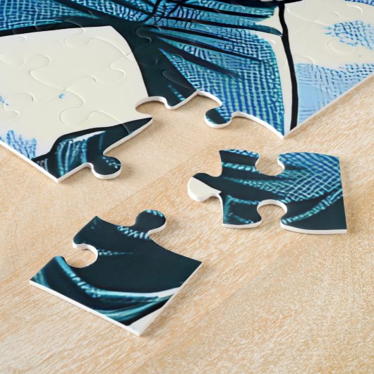 Nostalgische Winterlandschaft | Kinderschneeballka Puzzle (Seite)