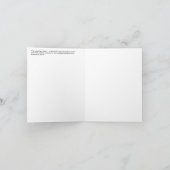 Nostalgischer amerikanischer Cowboy bei Säbelshop- Karte (Innenseite)