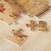 Nostalgischer Apfelbaum im Herbst Puzzle (Seite)