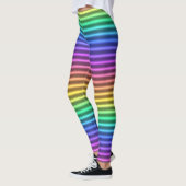 nostalgischer Arcade-Streifen : Leggings (Links)