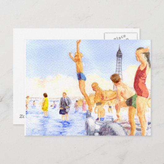 Nostalgischer Blackpool Postkarte (Vorne/Hinten)