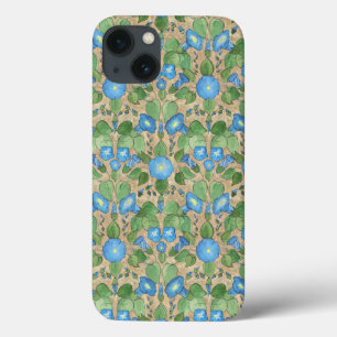 Nostalgischer Blue Morning Glory Case-Mate iPad Fa iPhone Hülle