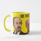 Nostalgischer Charme: Eine Hommage an "Werden Sie  Tasse (Links)