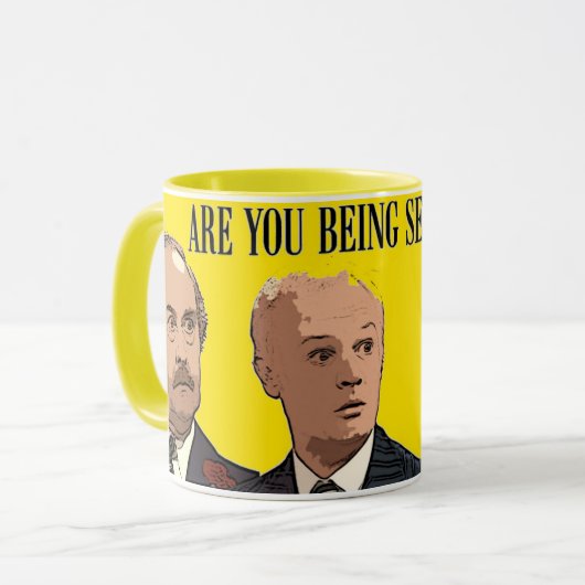 Nostalgischer Charme: Eine Hommage an "Werden Sie  Tasse (Vorderseite Links)