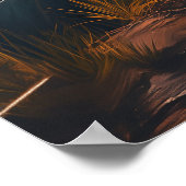 Nostalgischer Charme: Vintages Holland Poster (Ecke)