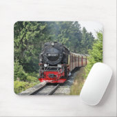 Nostalgischer Dampflokomotive-Zug Mousepad (Mit Mouse)
