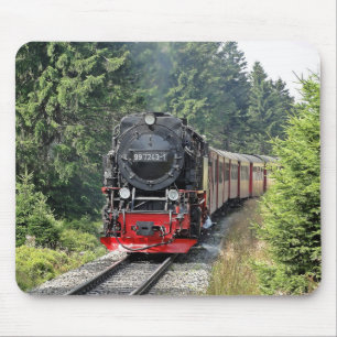 Nostalgischer Dampflokomotive-Zug Mousepad