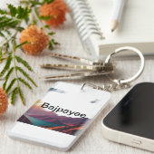 Nostalgischer Drems Akryllischer Schlüsselanhänger (Vorderseite rechts)