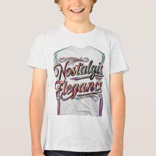 Nostalgischer Elegance T - Shirt - Vintag Inspirie