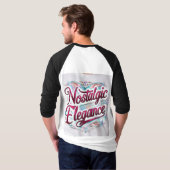 Nostalgischer Elegance T - Shirt - Zeitloser Vinta (Schwarz voll)