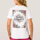 Nostalgischer Elegance T - Shirt - Zeitloser Vinta (Rückseite)