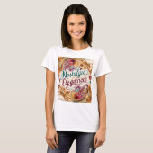 Nostalgischer Elegance T - Shirt - Zeitloses Vinta (Vorne ganz)