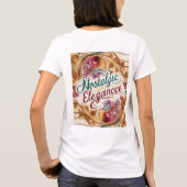 Nostalgischer Elegance T - Shirt - Zeitloses Vinta (Rückseite)