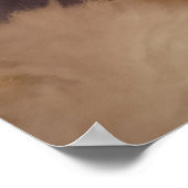 Nostalgischer Glamour: Vintage russische Portraits Poster (Ecke)