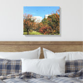 Nostalgischer Herbst-Himmel Leinwanddruck (Insitu (Schlafzimmer))