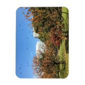 Nostalgischer Herbst-Himmel Magnet (Vertikal)