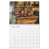 Nostalgischer Kalender (Jan 2027)