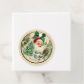 Nostalgischer Kitschmas Geschenkanhänger (Beispiel)