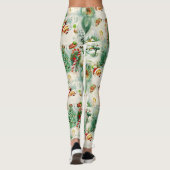 Nostalgischer Kitschmas Leggings (Rückseite)