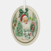 Nostalgischer Kitschmas Ornament Aus Glas (Vorderseite links)