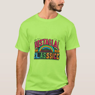 Nostalgischer Klassiker T-Shirt