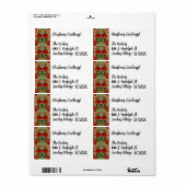 Nostalgischer Mistletoe und Heilige Weihnachten (Vorne)