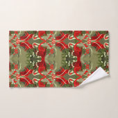 Nostalgischer Mistletoe und Heilige Weihnachten Handtuch (Handtuch)