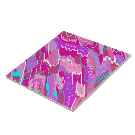 Nostalgischer Pop Kunst, Dichtung und Musik Fliese (Seite)