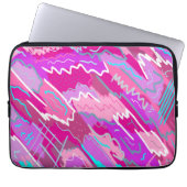 Nostalgischer Pop Kunst, Dichtung und Musik Laptopschutzhülle (Vorderseite)