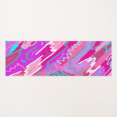 Nostalgischer Pop Kunst, Dichtung und Musik Yogamatte (Vorderseite (Horizontal))