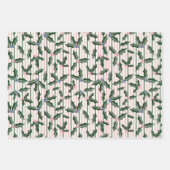 Nostalgischer Retro-Urlaub Geschenkpapier Set (Vorderseite)