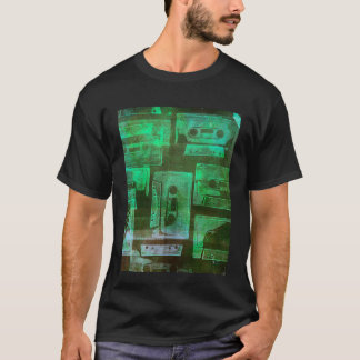 Nostalgischer T - Shirt für Kassettenkassette 80er