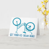 Nostalgischer umgedrehter karte (Gelbe Blume)