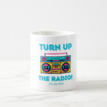 nostalgischer, von den 80ern inspirierter Boombox-