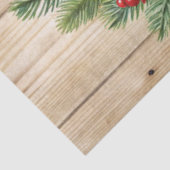 Nostalgischer Weihnachtskranz Reispapier festliche Seidenpapier (Ausschnitt)