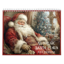 Nostalgischer Weihnachtsmann Weihnachten das ganze